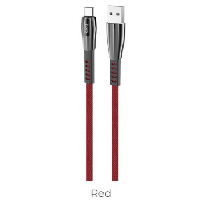 Кабель USB Type-C Hoco U70 красный