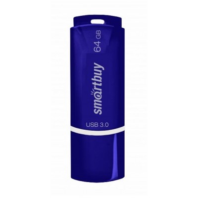 Флешка USB 3.0 64Gb SmartBuy Crown Blue