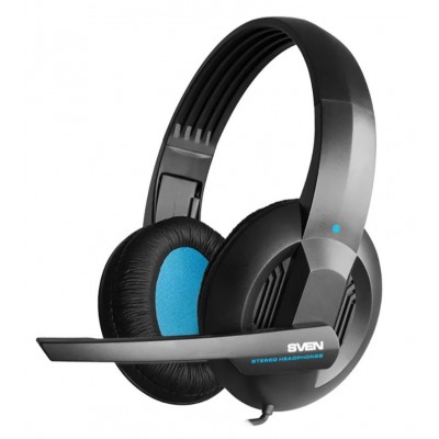 Наушники гарнитура PC игр Sven AP-680MV черный