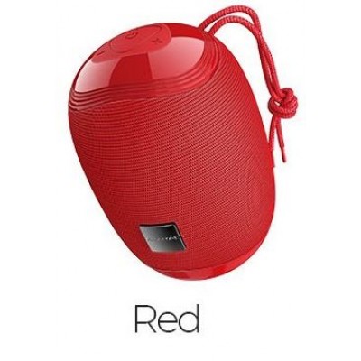 Колонка Bluetooth MP3 FM Borofone BR6 красная