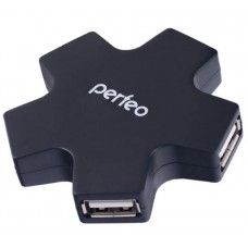 Хаб USB 4 порт Perfeo PF-HYD-6098H PF_5048 черный