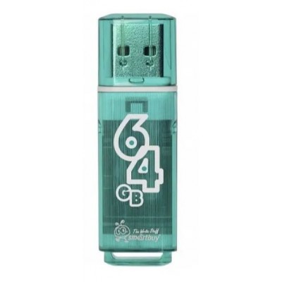 Флешка USB 64Gb SmartBuy Glossy Green