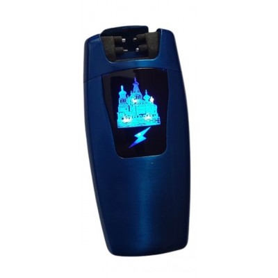 Зажигалка Usb плазменная 2 дуги Храм