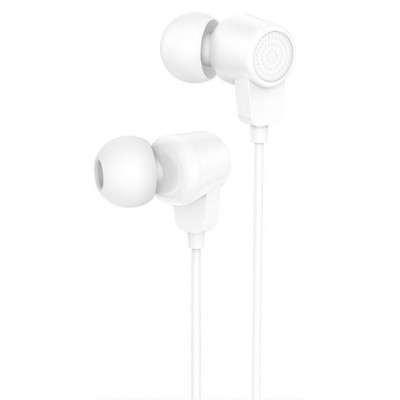 Наушники вакуумные с микрофоном Borofone Bm64 белые