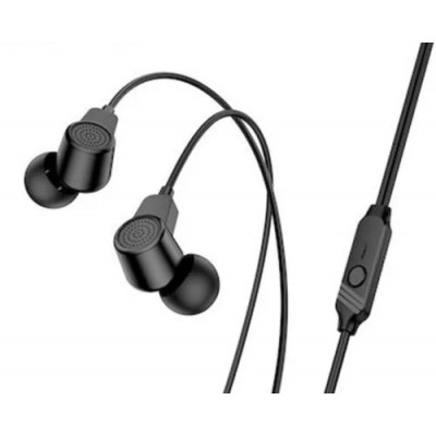 Наушники вакуумные с микрофоном Borofone Bm64 черные