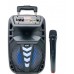 Колонка Bluetooth MP3 FM караоке с беспроводным микрофоном ND-W96