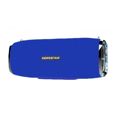 Колонка Bluetooth Mp3 Hopestar A6 синяя