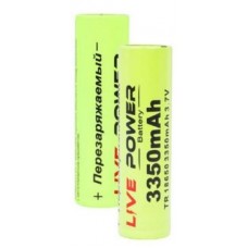 Батарея 18650 Live-Power 3350mAh TR18650