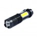Фонарик FL-154 A3918 BL-525 micro USB зум металл мини