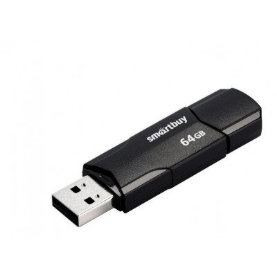 Флешка USB 64Gb SmartBuy CLUE Black