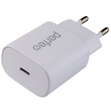 Зарядное сетевое сзу Type-C PD 3.0 Perfeo L4639 быстрое белый
