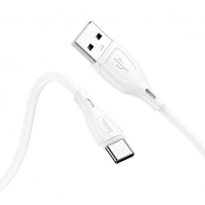 Кабель USB Type-C Hoco X61 silicone белый