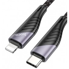 кабель для Apple Lightning Type-C Hoco U95 1.2m черный