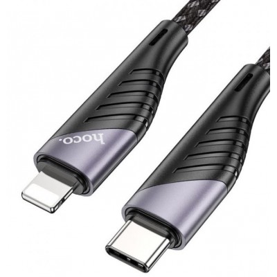 кабель для Apple Lightning Type-C Hoco U95 1.2m черный