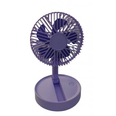 Вентилятор портативный аккумуляторный Summer Buddy 14см фиолетовый