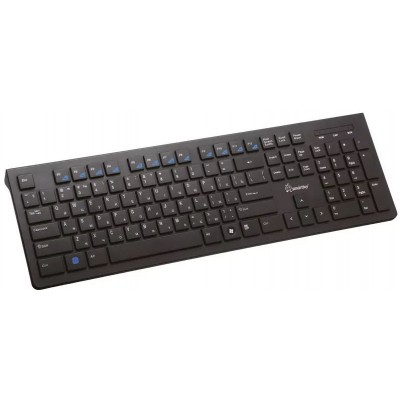 Клавиатура Smartbuy USB SBK-206US-K slim черная