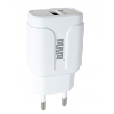 Зарядное сетевое сзу USB MRM S30 быстрое QC 3.0 белый