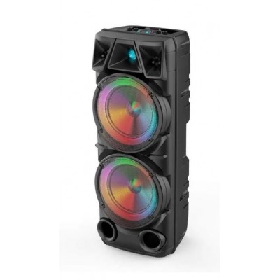 Колонка Bluetooth MP3 FM караоке с беспроводным микрофоном ZQS-8210