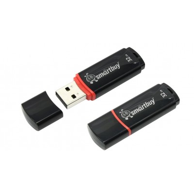 Флешка USB 32Gb SmartBuy Crown Black