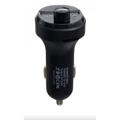 FM модулятор Bluetooth Earldom M42 черн