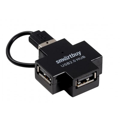 Хаб USB SmartBuy SBHA-6900-K, черный
