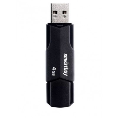 Флешка USB 4Gb SmartBuy CLUE Black