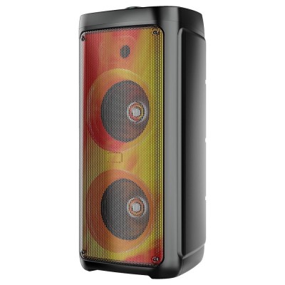 Колонка Bluetooth MP3 FM караоке с микрофоном LED ZQS8215
