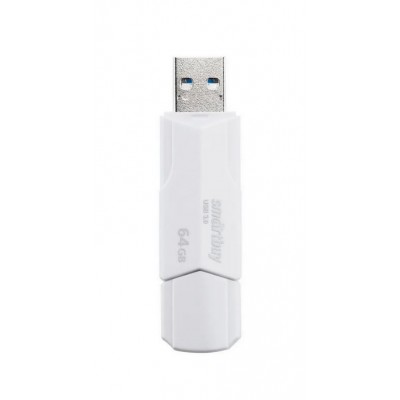 Флешка USB 64Gb SmartBuy CLUE White