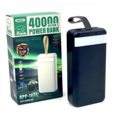 Power bank Remax RPP-184 40000mAh черный