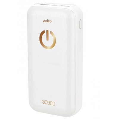 Power bank Perfeo PF_B4301 30000mAh белый