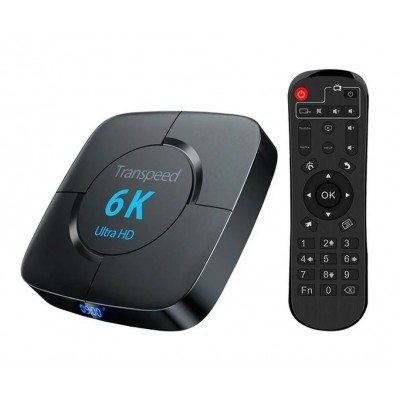 Приставка Android TV BOX Transpeed 6K Ultra HD 4G/64G