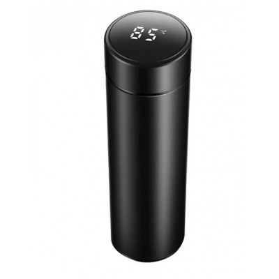 Термос 500ml с lcd термометром BWB-A6 черный
