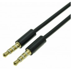 Кабель Aux 3.5-3.5 4pin JD-49 1m черный