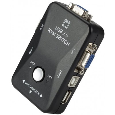 Коммутатор KVM-Switch-переключатель KVM-21UA на 2 ПК
