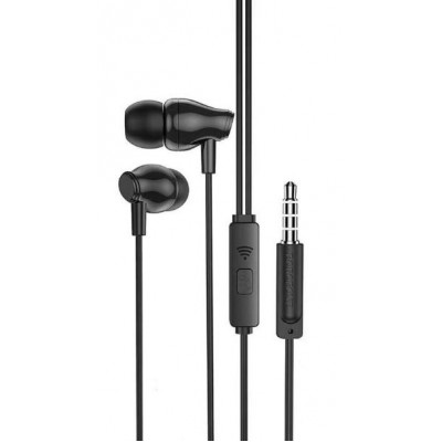 Наушники вакуумные с микрофоном Borofone Bm61 черн