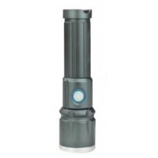 Фонарик металлический YYC-S002-P50 зум, 18650
