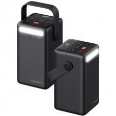 Power bank Mivo MB-500Q 50000mAh LED с быстрой зарядкой черный
