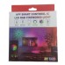 Лента гирлянда настенная USB Пульт Bluetooth Цветок / Звезда 11 лучей RGB