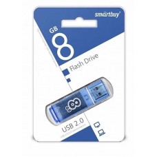 Флешка USB 8Gb SmartBuy Glossy Blue