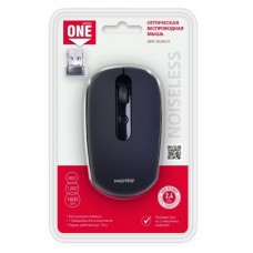 Мышка беспроводная Smartbuy SBM-262AG-K, безшумная, черная