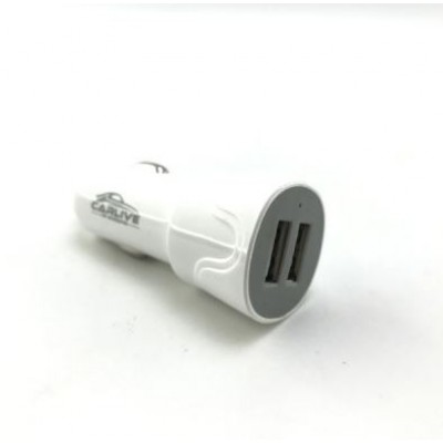 Зарядное автомобильное АЗУ CarLive AF01 2USB 2.1A белый