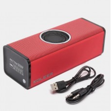 Колонка Bluetooth MP3 Koleer SU-H5 красная