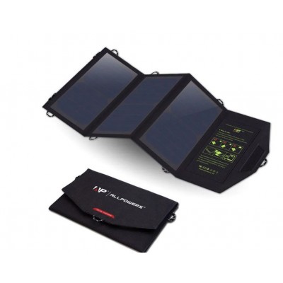 Солнечное зарядное устройство портативное / солнечная панель AllPowers USBx2 21w