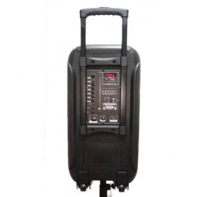 Колонка Bluetooth MP3 караоке 2 микрофона MR-1212