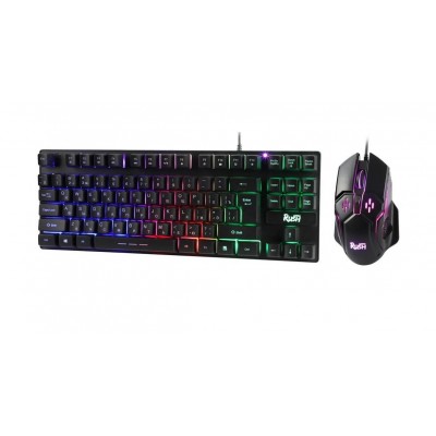 Комплект игровой клав + мышь Smartbuy Rush Comrade SBC-550915G-K черный