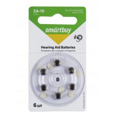 Батарейка ZA10 Smartbuy для слух аппаратов