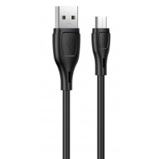 Кабель USB Type-C Hoco X61 silicone черный