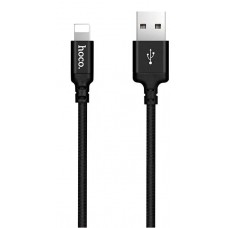 кабель для Apple Lightning USB Hoco X14 2m черный