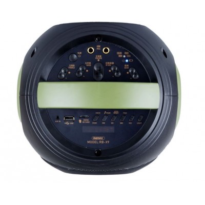 Колонка Bluetooth MP3 FM караоке с беспроводным микрофоном Remax RB-X9
