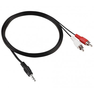 Кабель Aux 3.5 штекер - 2RCA 1.5m QYY Q-453A